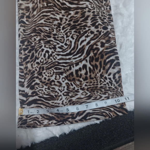 Michael Kors Animal Print Jumpsuit wide leg - Picture 9 of 9